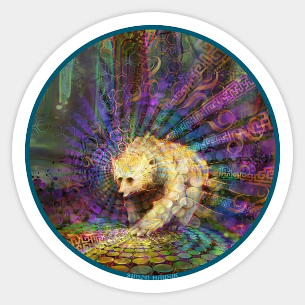 Spirit Bear Sticker by SimonHaiduk